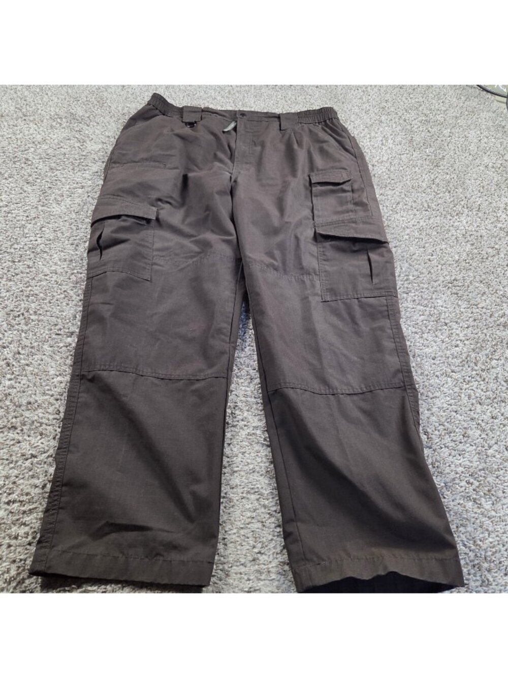 Propper Pants Mens 42x32 Brown Cargo Pockets Outdoor Stretch